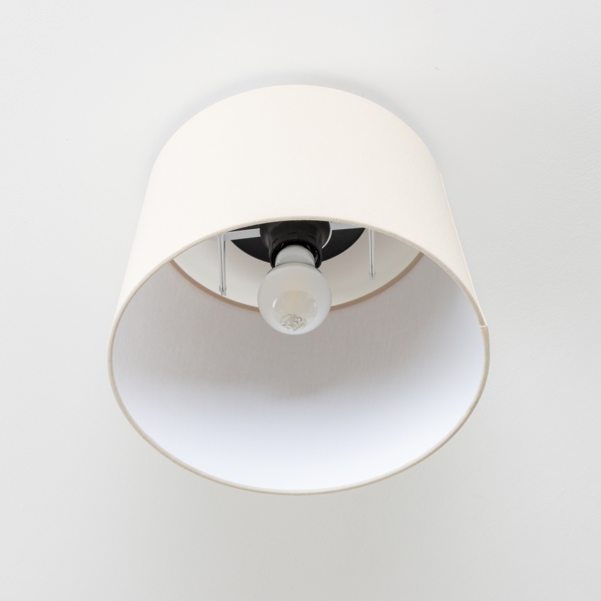 Brilagi - Lámpara de techo LED de superficie CERIA 1xE27/40W/230V Ø 30 cm beige