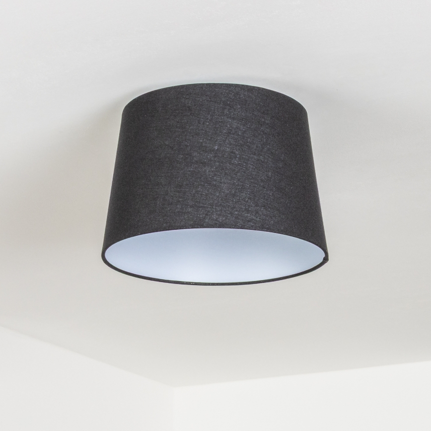 Brilagi - Lámpara de techo LED de superficie CERIA 1xE27/40W/230V Ø 30 cm, negra