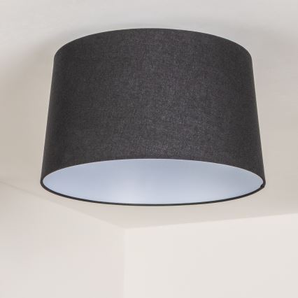 Brilagi - Lámpara de techo LED de superficie CERIA 1xE27/40W/230V Ø 45 cm negra