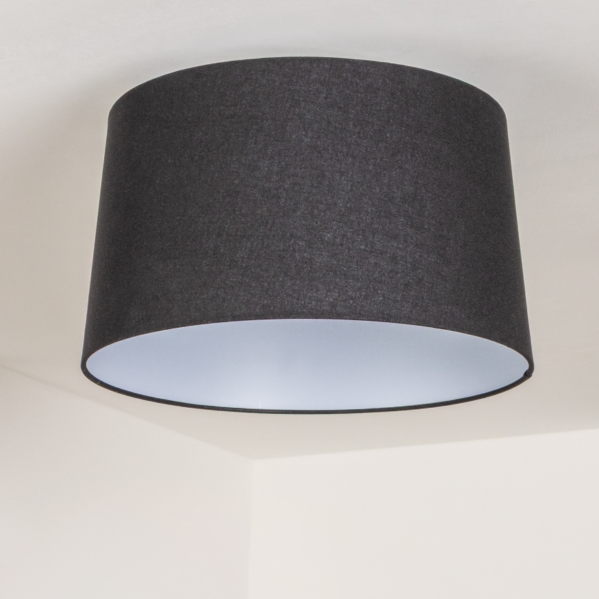 Brilagi - Lámpara de techo LED de superficie CERIA 1xE27/40W/230V Ø 45 cm negra