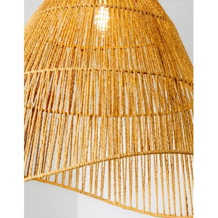 Brilagi - Lámpara de techo LED de superficie CERIA BOHO 1xE27/40W/230V Ø 50 cm marrón