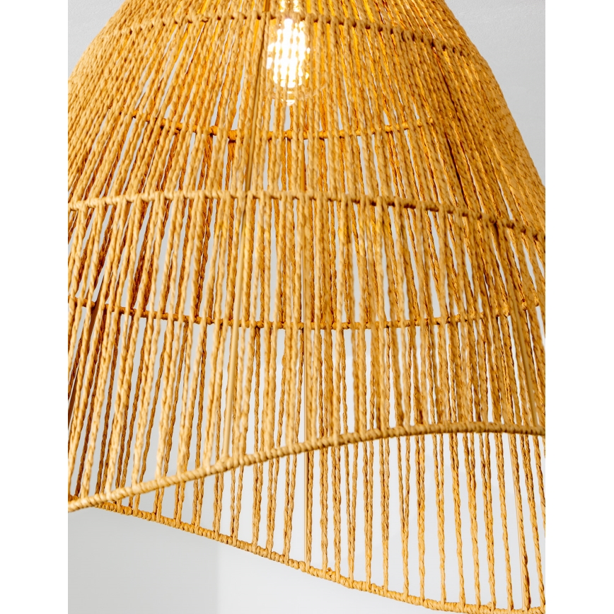 Brilagi - Lámpara de techo LED de superficie CERIA BOHO 1xE27/40W/230V Ø 50 cm marrón