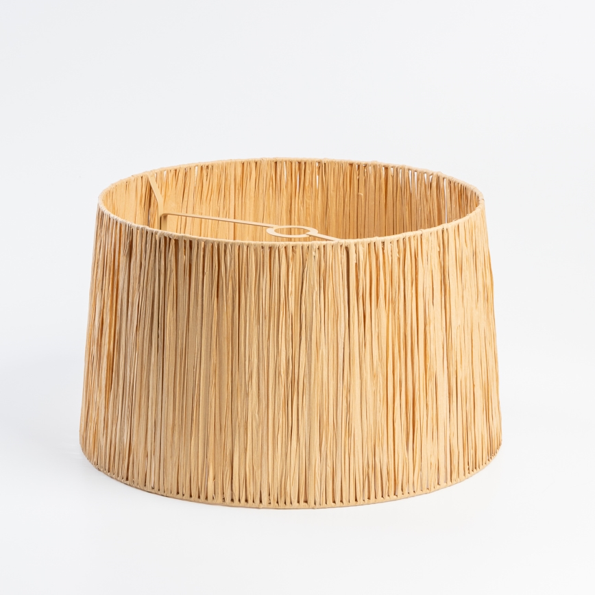 Brilagi - Lámpara de techo LED de superficie CERIA BOHO 1xE27/60W/230V diámetro 50 cm negro/rafia