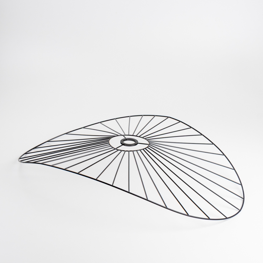 Brilagi - Lámpara de techo LED de superficie CERIA WIRE 1xE27/40W/230V 60x80 cm negro/roble