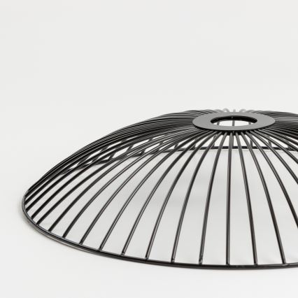 Brilagi - Lámpara de techo LED de superficie CERIA WIRE 1xE27/40W/230V Ø 38 cm negro/roble