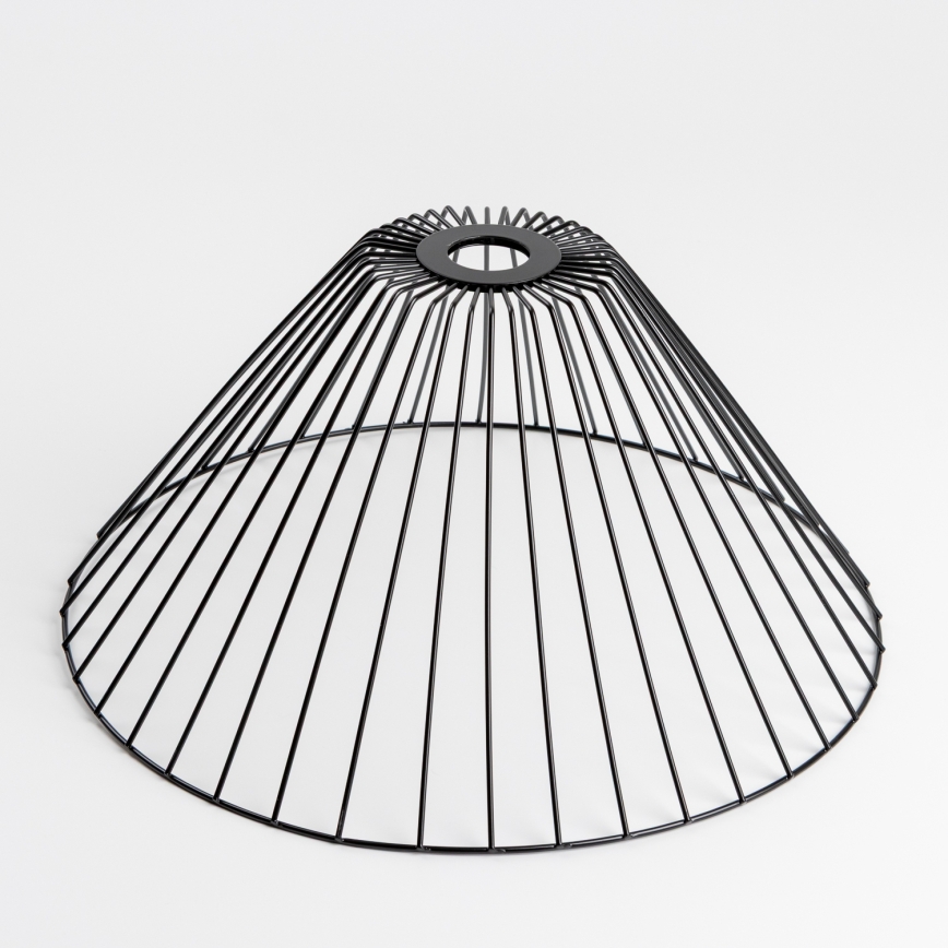 Brilagi - Lámpara de techo LED de superficie CERIA WIRE 1xE27/40W/230V Ø 45 cm negro/roble