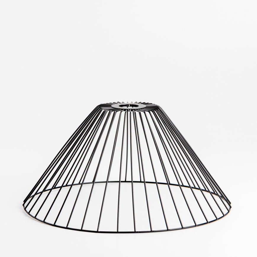 Brilagi - Lámpara de techo LED de superficie CERIA WIRE 1xE27/40W/230V Ø 45 cm negro/roble