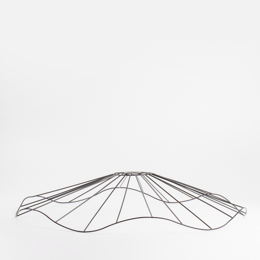 Brilagi - Lámpara de techo LED de superficie CERIA WIRE, 1xE27/40W/230V, Ø 80 cm, negro/roble