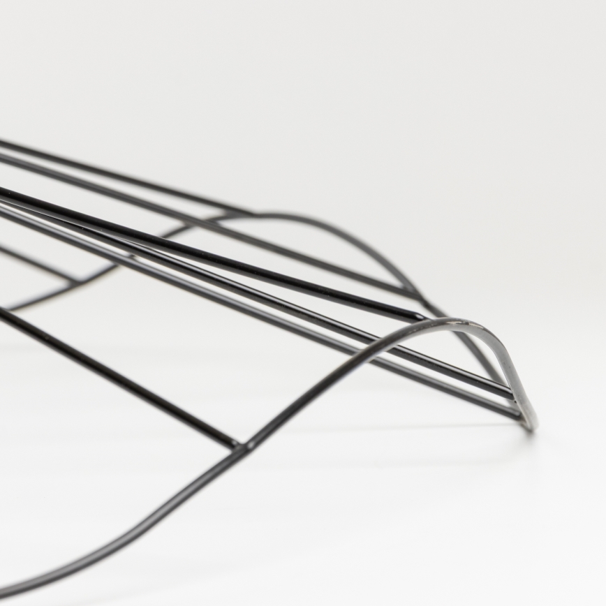 Brilagi - Lámpara de techo LED de superficie CERIA WIRE, 1xE27/40W/230V, Ø 80 cm, negro/roble