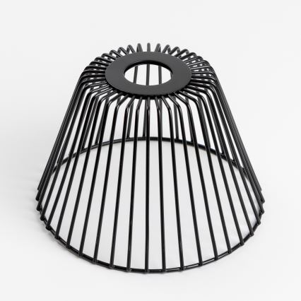 Brilagi - Lámpara de techo LED de superficie CERIA WIRE, 1xE27/40W/230V, Ø 80 cm, negro/roble