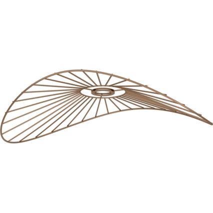 Brilagi - Lámpara de techo LED de superficie CERIA WIRE 1xE27/60W/230V 40x56 cm negro/bronce