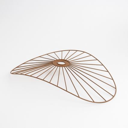 Brilagi - Lámpara de techo LED de superficie CERIA WIRE 1xE27/60W/230V 60x80 cm negro/bronce