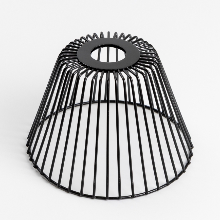 Brilagi - Lámpara de techo LED de superficie CERIA WIRE 1xE27/60W/230V, diámetro 21 cm, negra