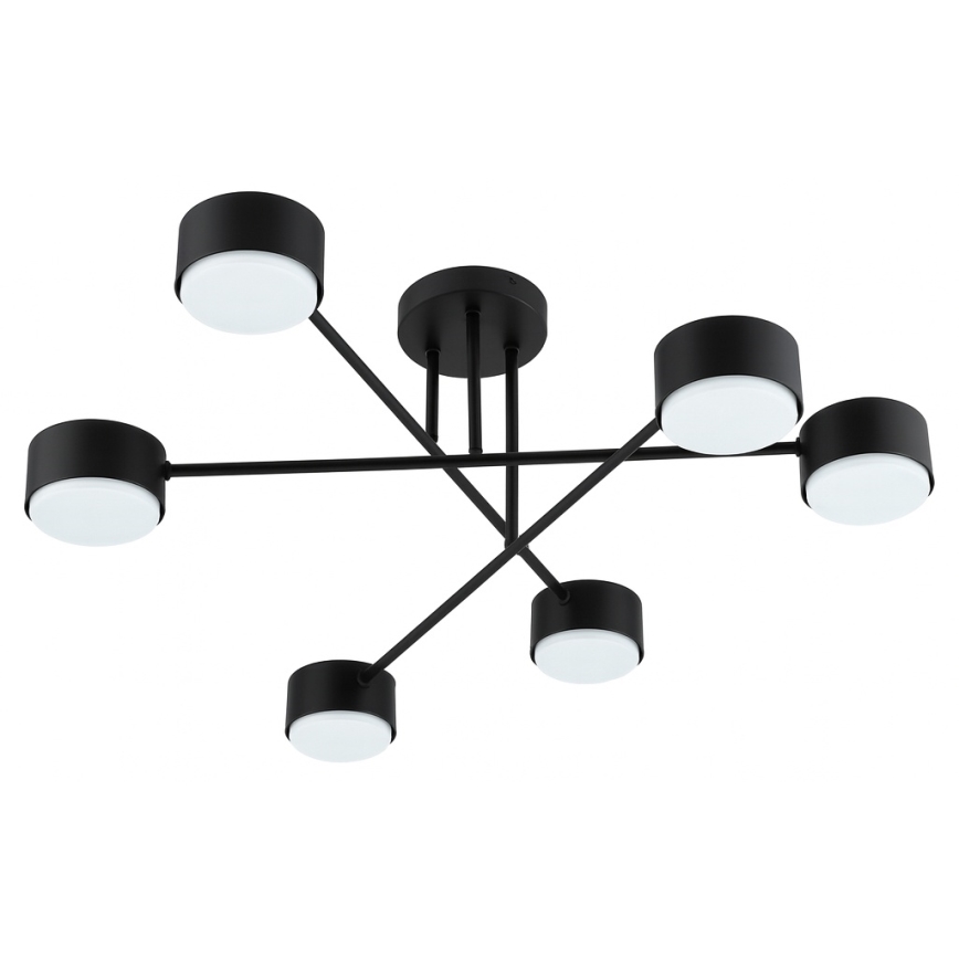 BRILAGI - Lámpara de techo LED de superficie MONO 6xGX53/30W/230V negra