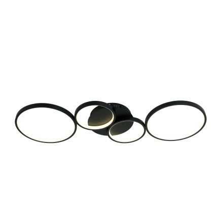 Brilagi - Lámpara de techo LED ECHO LED/40W/230V 4000K 32x90 cm negra