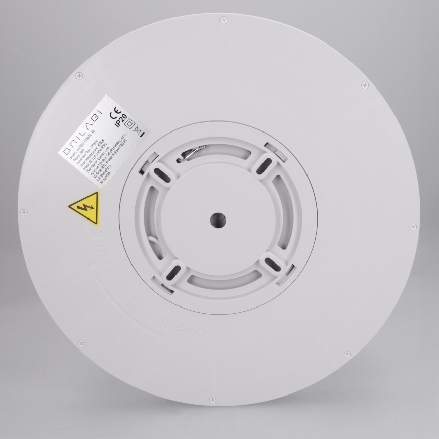 BRILAGI - Plafón LED ESTELA LED/18W/230V Ø 30 cm blanco