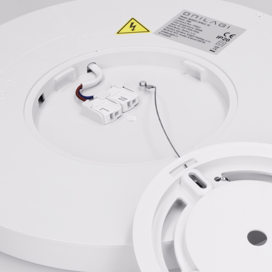 BRILAGI - Plafón LED ESTELA LED/18W/230V Ø 30 cm blanco
