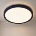 Brilagi - Lámpara de techo LED ESTELA LED/18W/230V diám. 30 cm negra