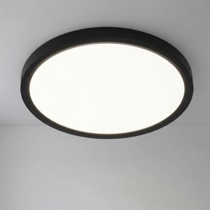 Brilagi - Lámpara de techo LED ESTELA LED/18W/230V diám. 30 cm negra