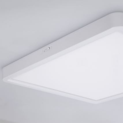 Brilagi - Lámpara de techo LED ESTELA SQUARE LED/24W/230V 31x31 cm blanca