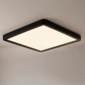 Brilagi - Lámpara de techo LED ESTELA SQUARE LED/24W/230V 31x31 cm negra