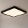 Brilagi - Lámpara de techo LED ESTELA SQUARE LED/24W/230V 31x31 cm negra