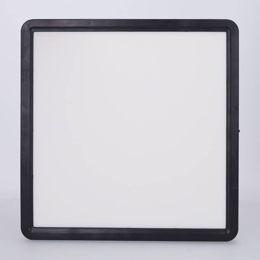 Brilagi - Lámpara de techo LED ESTELA SQUARE LED/24W/230V 31x31 cm negra