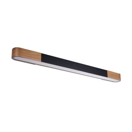 BRILAGI - Lámpara de techo LED GARDALINE LED/100W/230V 120 cm roble/negro