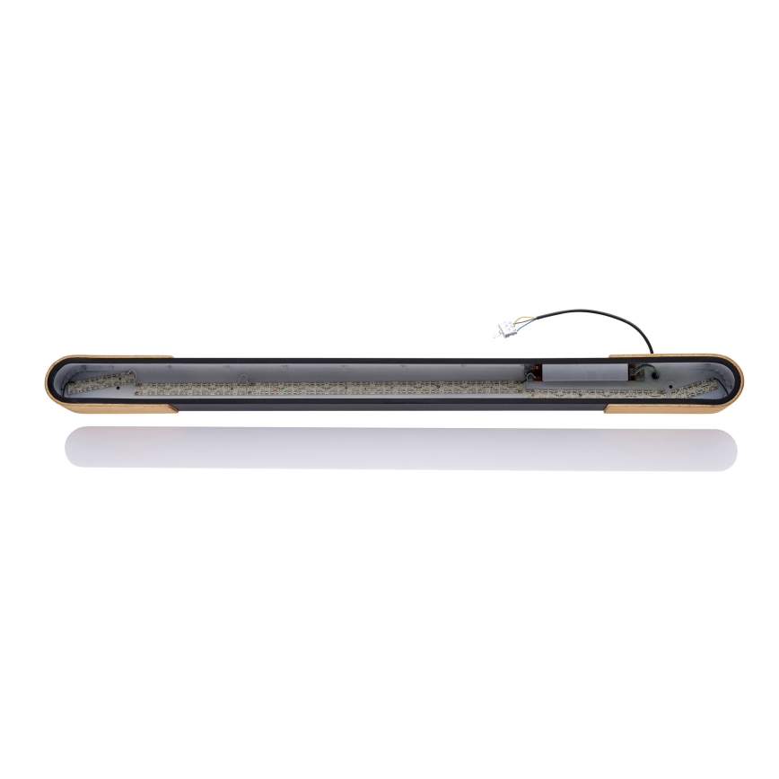 BRILAGI - Lámpara de techo LED GARDALINE LED/100W/230V 120 cm roble/negro