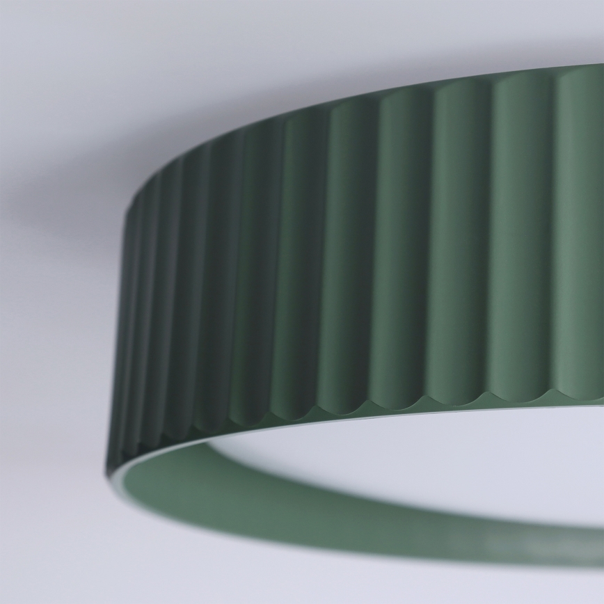 BRILAGI - Lámpara de techo LED LUCIA, 24 W, 230 V, Ø 31 cm, color verde