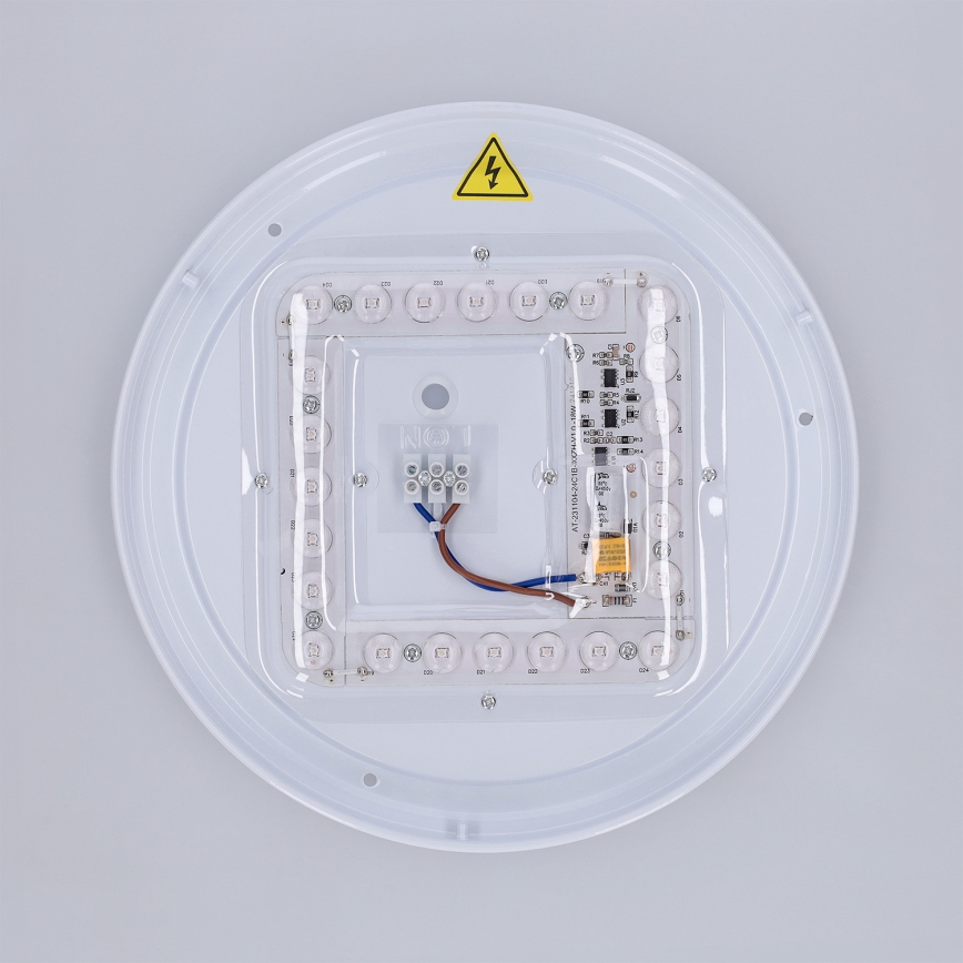 BRILAGI - Lámpara de techo LED LUCIA, 24 W, 230 V, Ø 31 cm, color verde