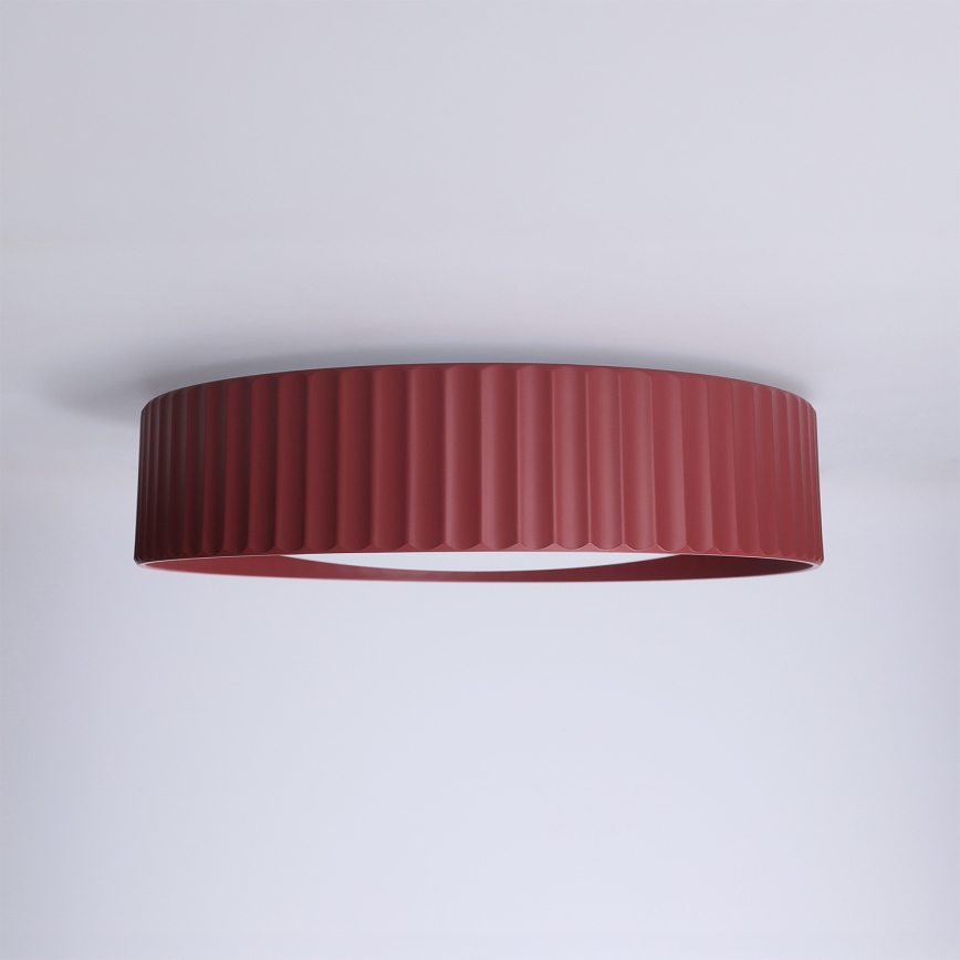 BRILAGI - Lámpara de techo LED LUCIA LED/24W/230V Ø 31 cm roja