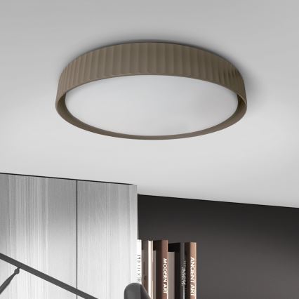 Brilagi - Lámpara de techo LED LUCIA LED/24W/230V Ø 31 cm topo