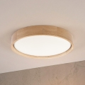 BRILAGI - Lámpara de techo LED MANAROLA PLAIN LED/24W/230V 3000K Ø 41 cm roble