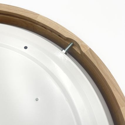 BRILAGI - Lámpara de techo LED MANAROLA PLAIN LED/24W/230V 3000K Ø 41 cm roble