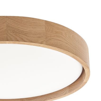 BRILAGI - Lámpara de techo LED MANAROLA PLAIN LED/24W/230V 4000K Ø 41 cm roble