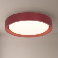 Brilagi - Lámpara de techo LED MATTEO LED/24W/230V, diámetro 31 cm, roja