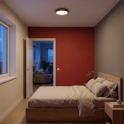 Brilagi - Lámpara de techo LED MATTEO LED/24W/230V, diámetro 31 cm, roja