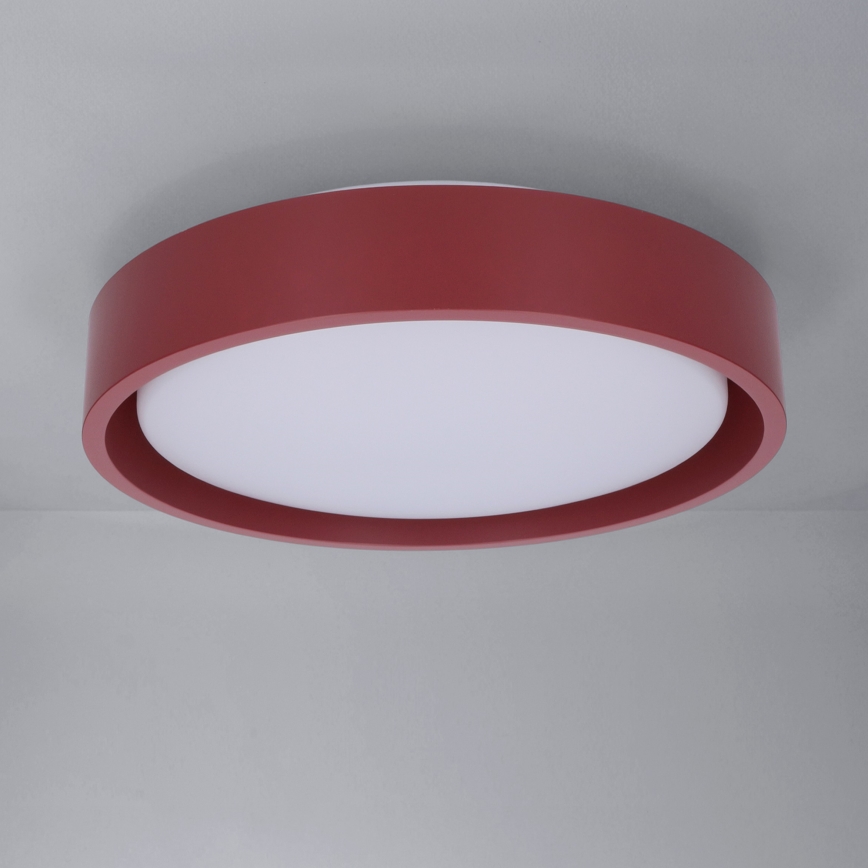 Brilagi - Lámpara de techo LED MATTEO LED/24W/230V, diámetro 31 cm, roja