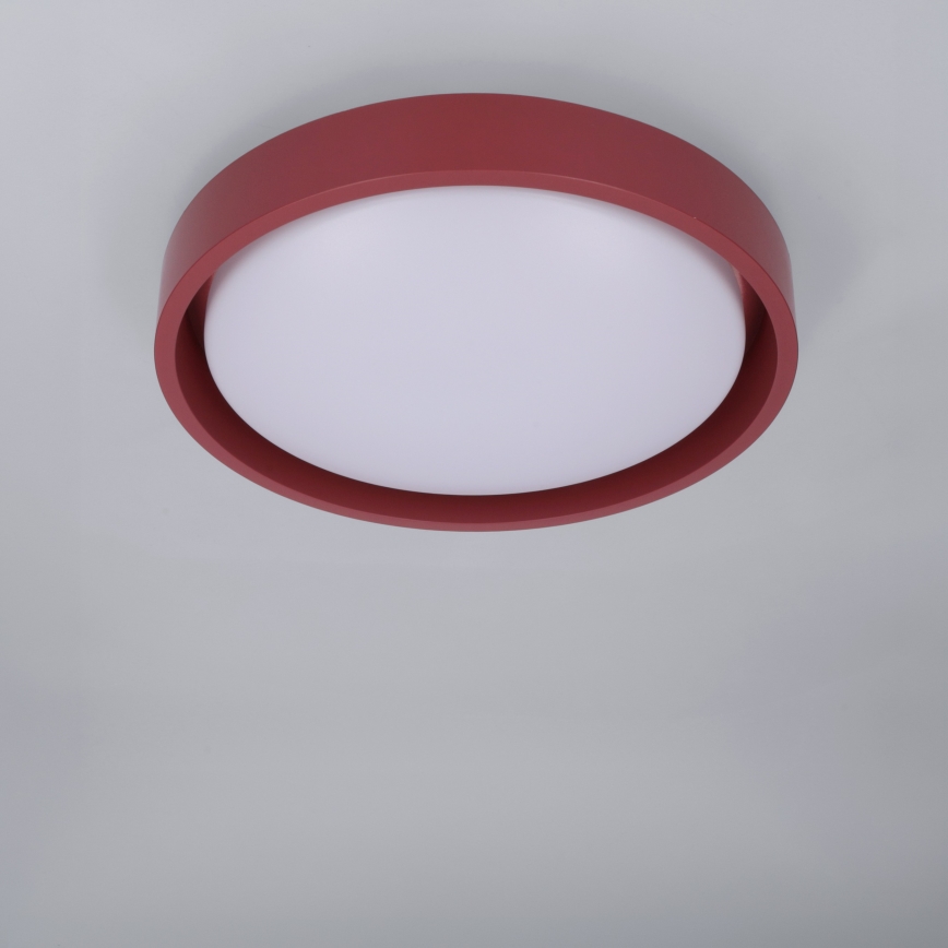 Brilagi - Lámpara de techo LED MATTEO LED/24W/230V, diámetro 31 cm, roja