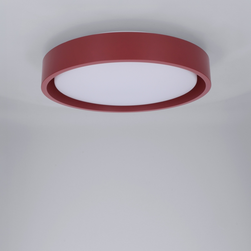 Brilagi - Lámpara de techo LED MATTEO LED/24W/230V, diámetro 31 cm, roja