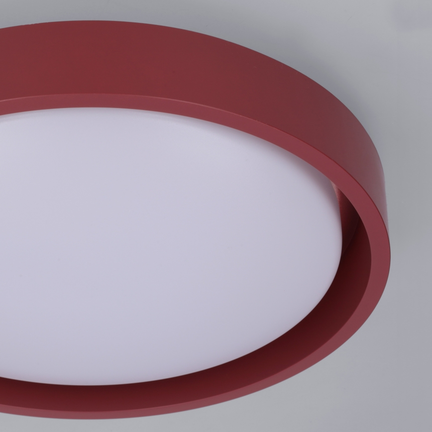 Brilagi - Lámpara de techo LED MATTEO LED/24W/230V, diámetro 31 cm, roja