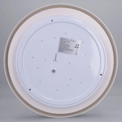 Brilagi - Lámpara de techo LED MATTEO LED/24W/230V, diámetro 31 cm, roja