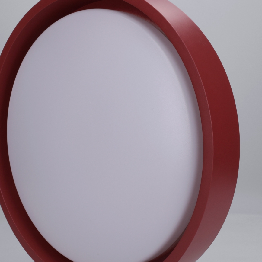 Brilagi - Lámpara de techo LED MATTEO LED/24W/230V, diámetro 31 cm, roja