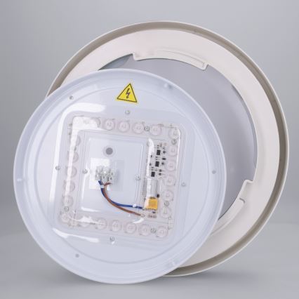 Brilagi - Lámpara de techo LED MATTEO LED/24W/230V, diámetro 31 cm, roja
