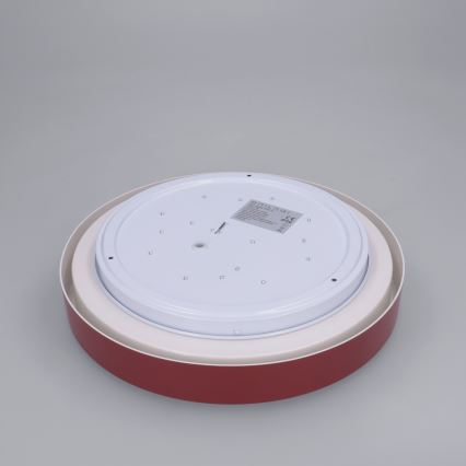 Brilagi - Lámpara de techo LED MATTEO LED/24W/230V, diámetro 31 cm, roja