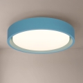 Brilagi - Lámpara de techo LED MATTEO LED/24W/230V, diámetro 31 cm, turquesa