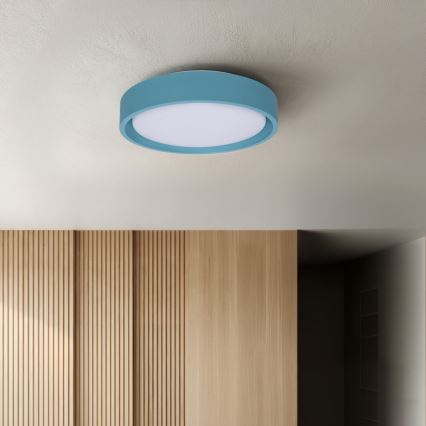 Brilagi - Lámpara de techo LED MATTEO LED/24W/230V, diámetro 31 cm, turquesa