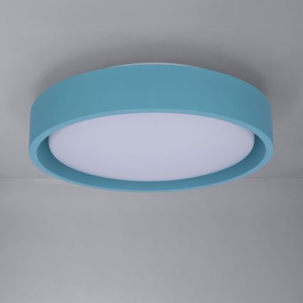 Brilagi - Lámpara de techo LED MATTEO LED/24W/230V, diámetro 31 cm, turquesa