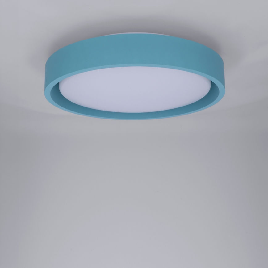 Brilagi - Lámpara de techo LED MATTEO LED/24W/230V, diámetro 31 cm, turquesa